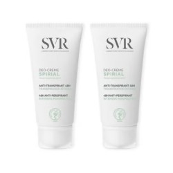 SVR Spirial Deo-Creme Antitranspirante 48h 2x50ml