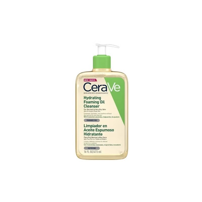 CeraVe® Limpiador en Aceite Espumoso Hidratante 473ml